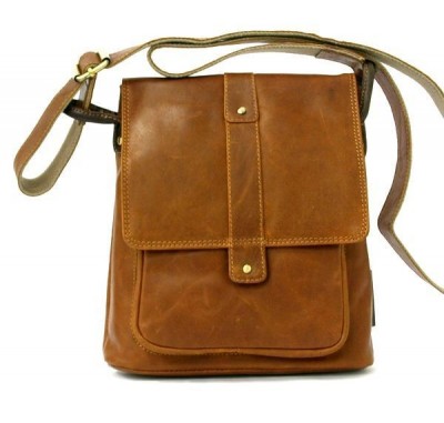 Skórzana torba na ramię GreenLand 2211-24-sv.brązowy