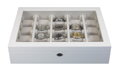 Pudełko na zegarki AM-1100-20 White