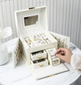 Szkatułka na biżuterię Miranda 90728 White