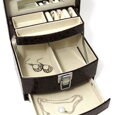 Szkatułka na biżuterię JKBox Brown SP300-A21