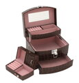 Szkatułka na biżuterię JKBox Brown SP250-A21