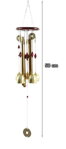 Dzwonki wiatrowe ZC01 44cm