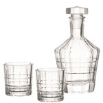 Leonardo Karafka i 2 szklanki whisky 22765L