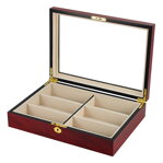 Pudełko na okulary Miranda 6002 Cherry