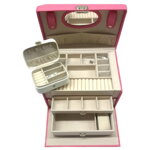 Szkatułka na biżuterię Miranda 90639 Hot Pink