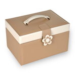 Szkatułka na biżuterię Sacher Bella Fiore Jasmin Beige