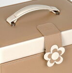 Szkatułka na biżuterię Sacher Bella Fiore Jasmin Beige