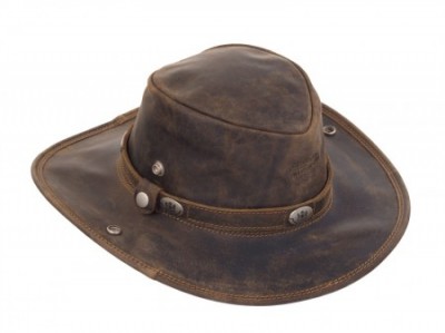Skórzany kapelusz GreenLand Westcoast