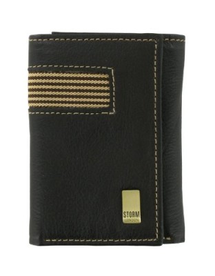 Portfel Storm Deacon - Leather Tri-Fold Wallet / Brown