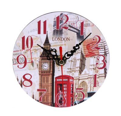 Zegar ścienny London 1877