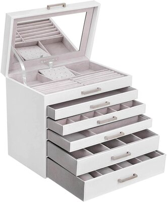 Szkatułka na biżuterię Troli JBC138 White