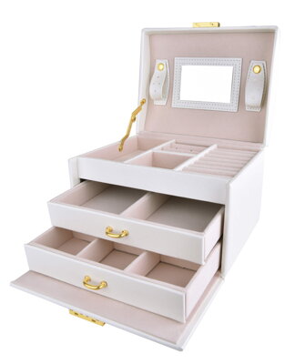 Szkatułka na biżuterię Troli VJBB001 White