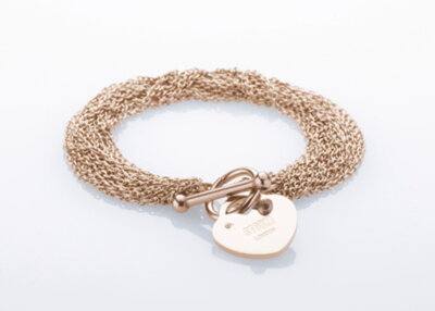 Bransoletka ze stali Storm Lorello Bracelet Rose Gold