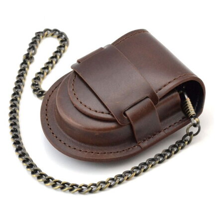 Etui z łańcuchem na zegarek kieszonkowy Miranda Brown