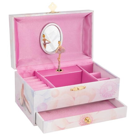 Szkatułka na biżuterię Goki Ballerina z piosenką Swan Lake 15555