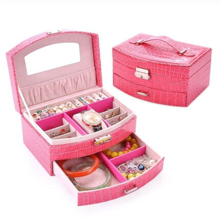 Szkatułka na biżuterię Miranda 9472 Pink Szkatułka na biżuterię Miranda 9472 Pink