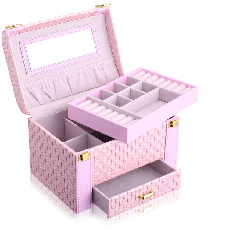Szkatułka na biżuterię Miranda Pattern Pink Szkatułka na biżuterię Miranda Pattern Pink